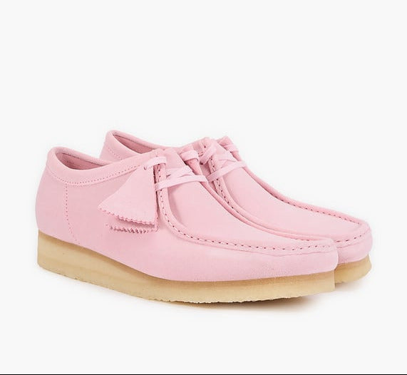 WALLABEE LIGHT PINK SUEDE