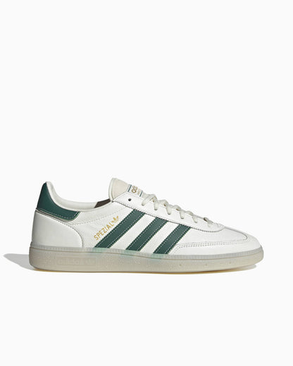 HANDBALL SPEZIAL CUIR BLANCHE ET VERTE