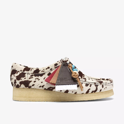 WALLABEE BROWN COW PRINT