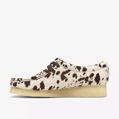 WALLABEE BROWN COW PRINT