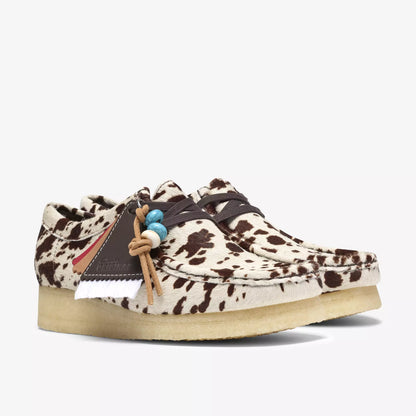 WALLABEE BROWN COW PRINT