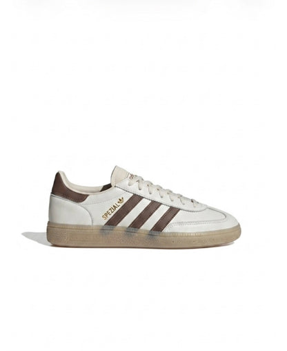 HANDBALL SPEZIAL CUIR BLANCHE ET MARRON