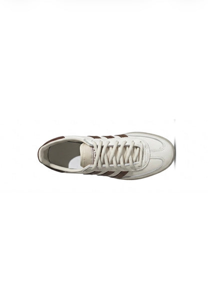 HANDBALL SPEZIAL CUIR BLANCHE ET MARRON