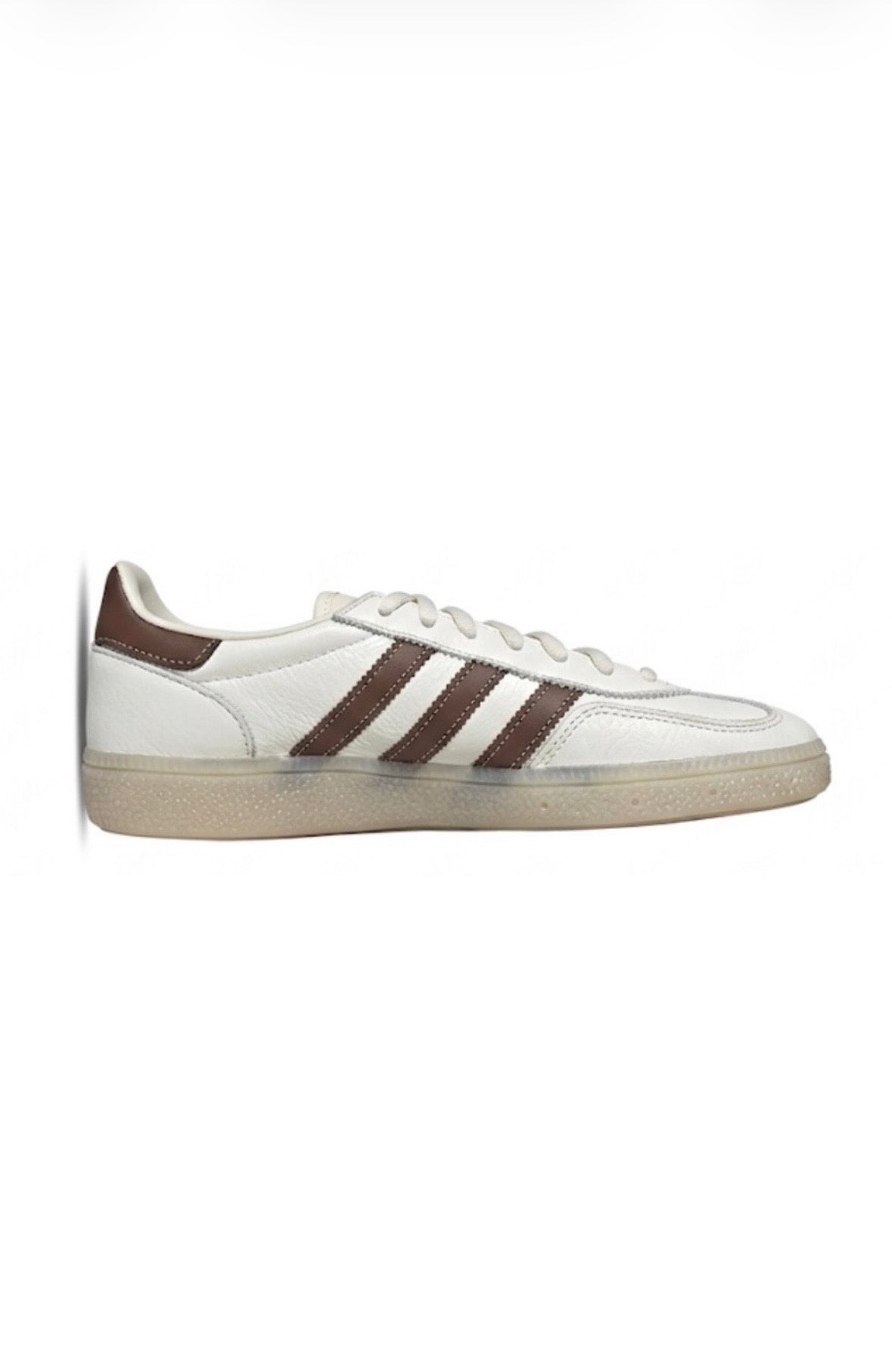 HANDBALL SPEZIAL CUIR BLANCHE ET MARRON