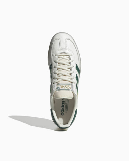 HANDBALL SPEZIAL CUIR BLANCHE ET VERTE