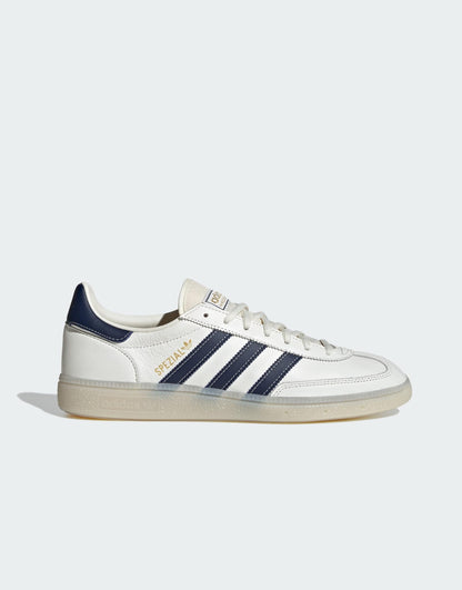 HANDBALL SPEZIAL CUIR BLANCHE ET BLEU