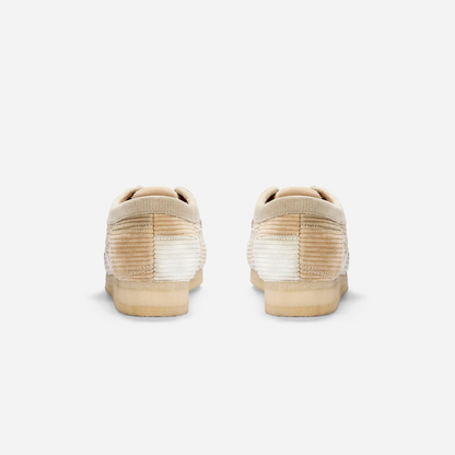 CLARKS ORIGINALS X ALEALI MAY - WALLABEE - BEIGE COMBI