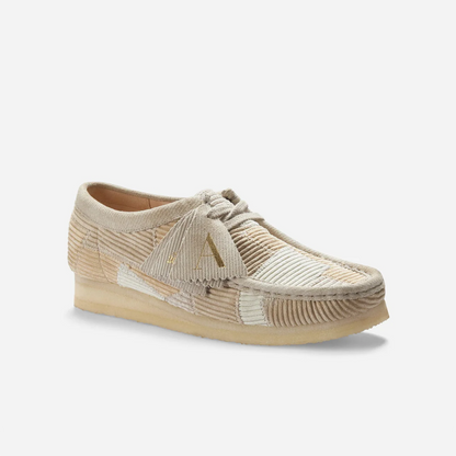 CLARKS ORIGINALS X ALEALI MAY - WALLABEE - BEIGE COMBI